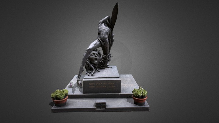 Fabe Memorial by Enrico Pancera 3D Model