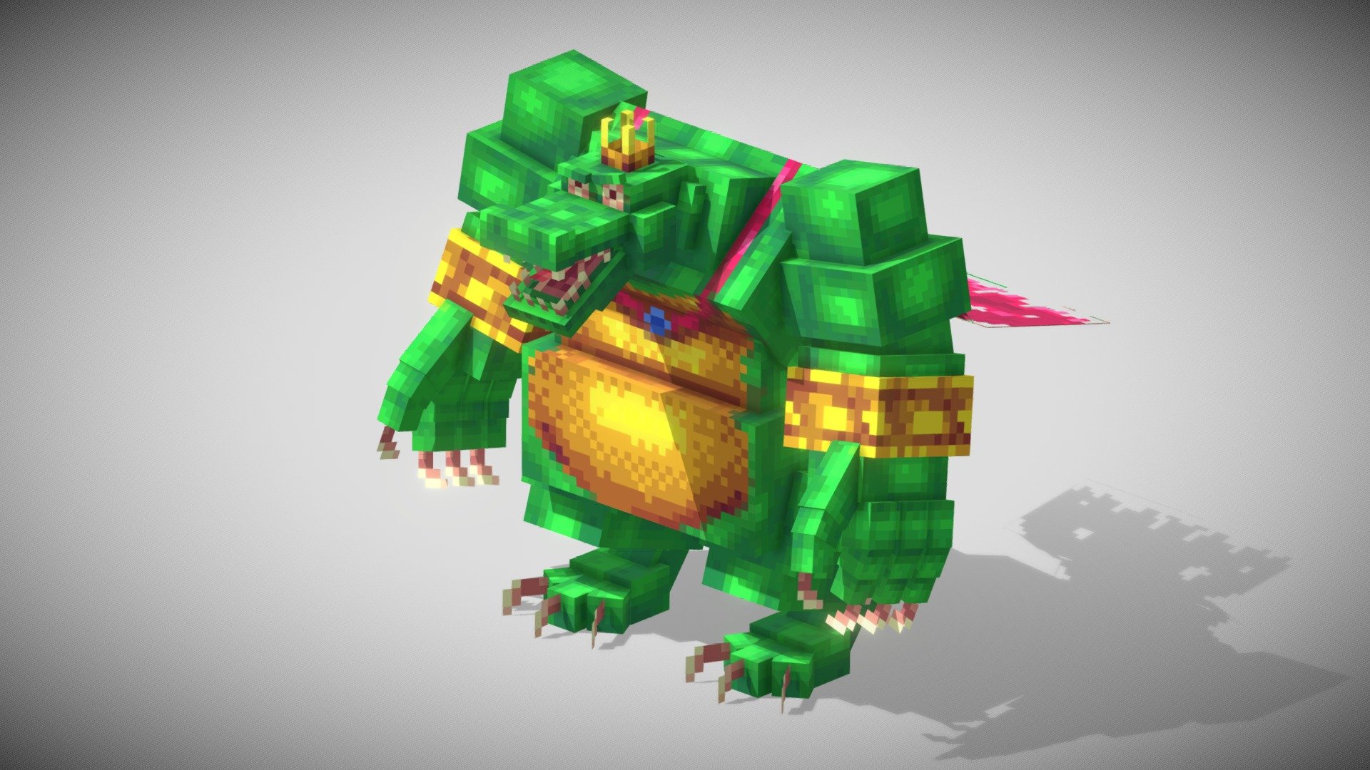 King K Rool - 3D model by seancreatif1 [7914210] - Sketchfab