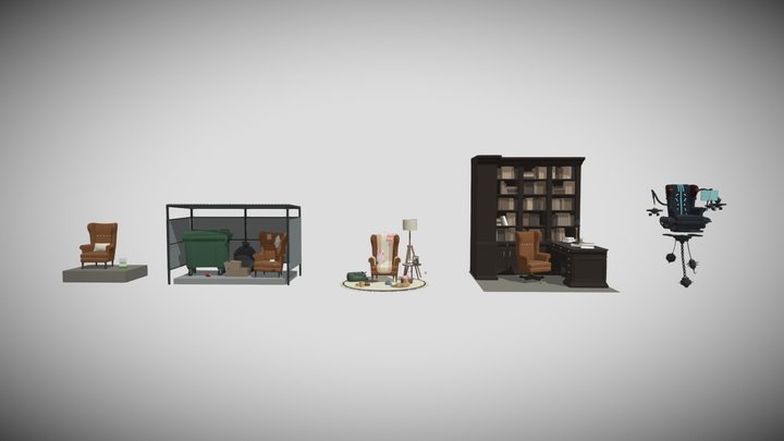 XYZ_HW_Secondary_Forms 3D Model