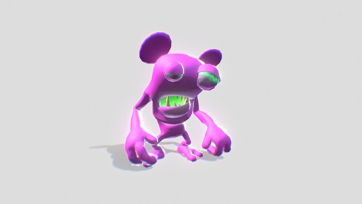 Epic Mickey - Spatter Re-Animated 3D Model
