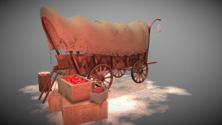 Wagon 3D Model