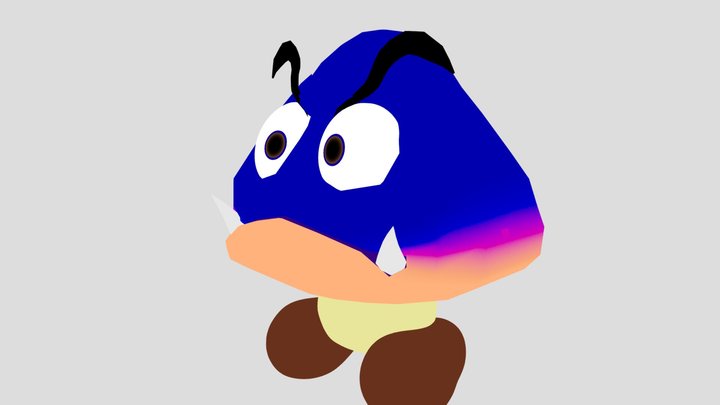 Goomba_SM64_Custom 3D Model