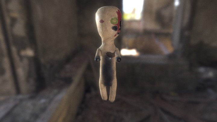 SCP 173 3D Printed Figure 