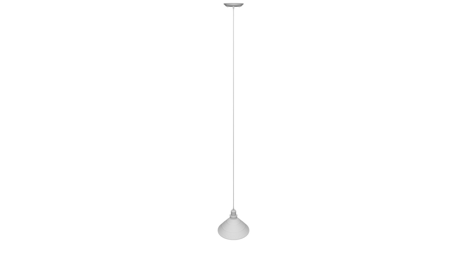 Hanging lamp Pulley Glasscone. DG-HOME