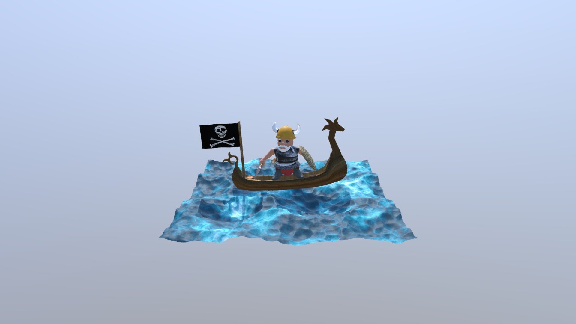 Viking Pirate - 3D model by 845567767 [79155bf] - Sketchfab