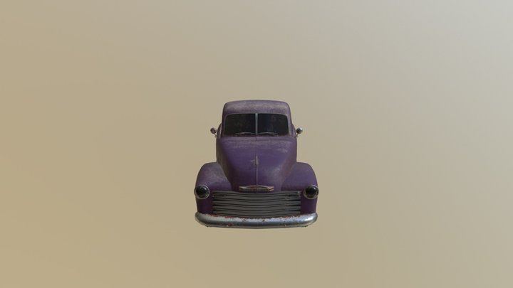 1951 Chevy Apache 3D Model