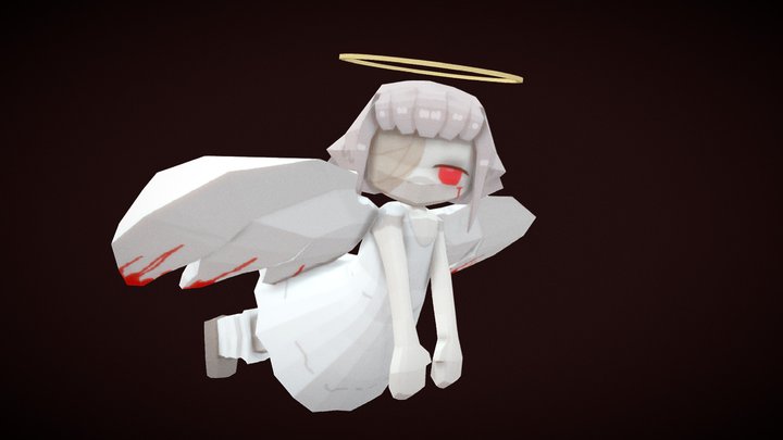 Azi the Angel 3D Model