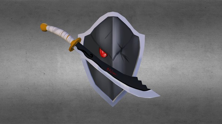 Sword and Shield 3D Model