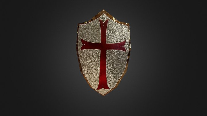 Templar's Shield 3D Model