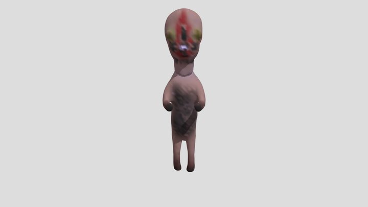 SCP-173 3D Model