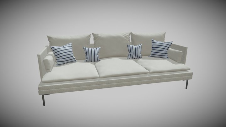 Modern Sofa 3D Model