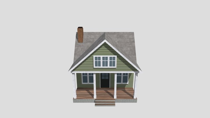 House, Exterior (10) 3D Model