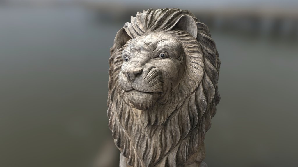 Wooden Lion