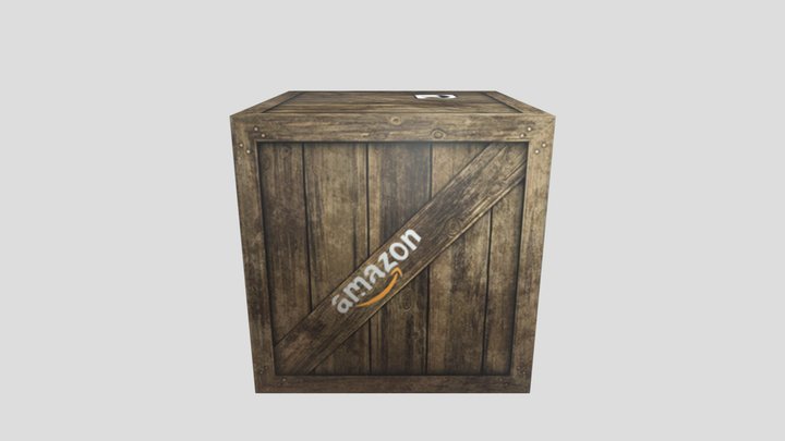 Crate 3D Model