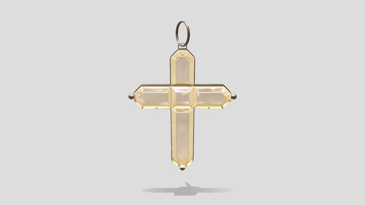 Jane Austen's topaz cross 3D Model
