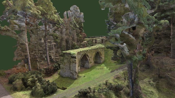 Dukesfield Arches 3D Model