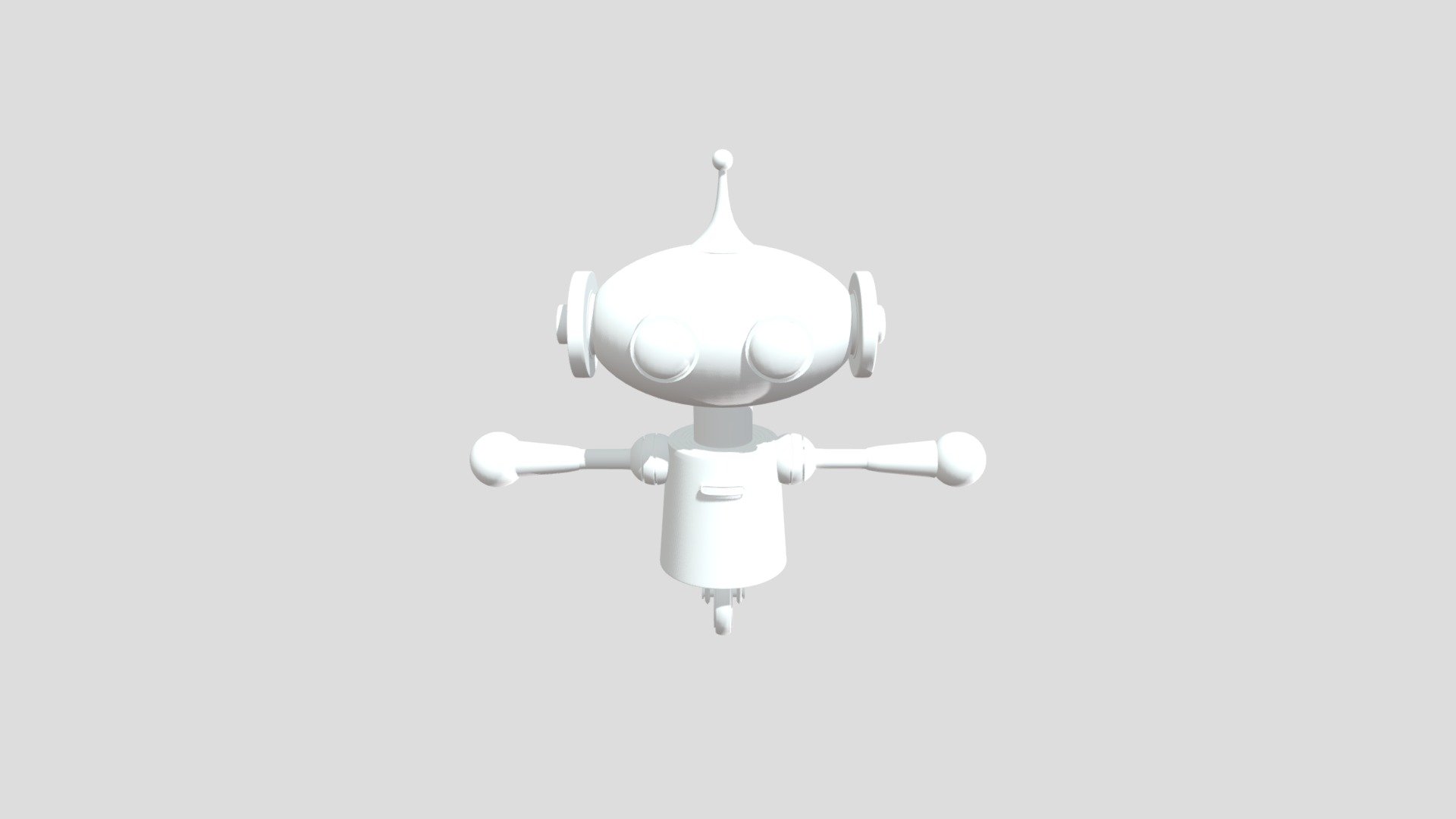 Robot Fbx Without Texture