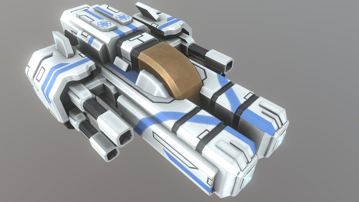 Spaceship – Modelo 3D gratuito STL