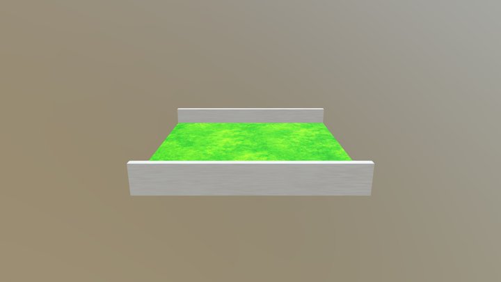 GrassTile Forward 3D Model