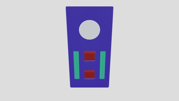 Wall clock 3D Model