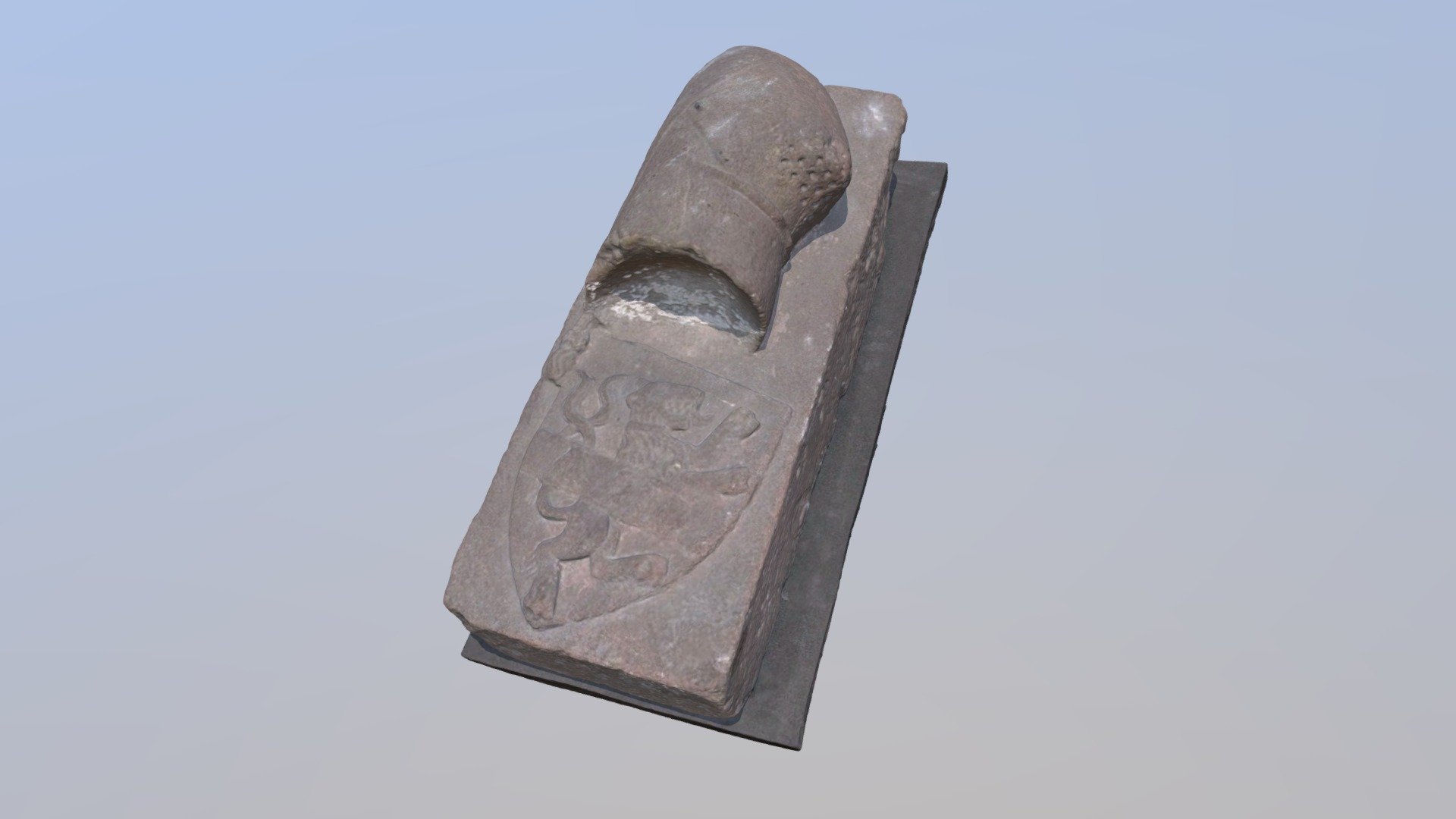 Arms of Sir Thomas Montford of Lonmay 3D model by orbitalscot