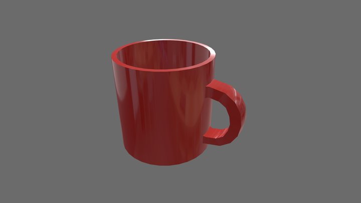 Mug-Low Poly