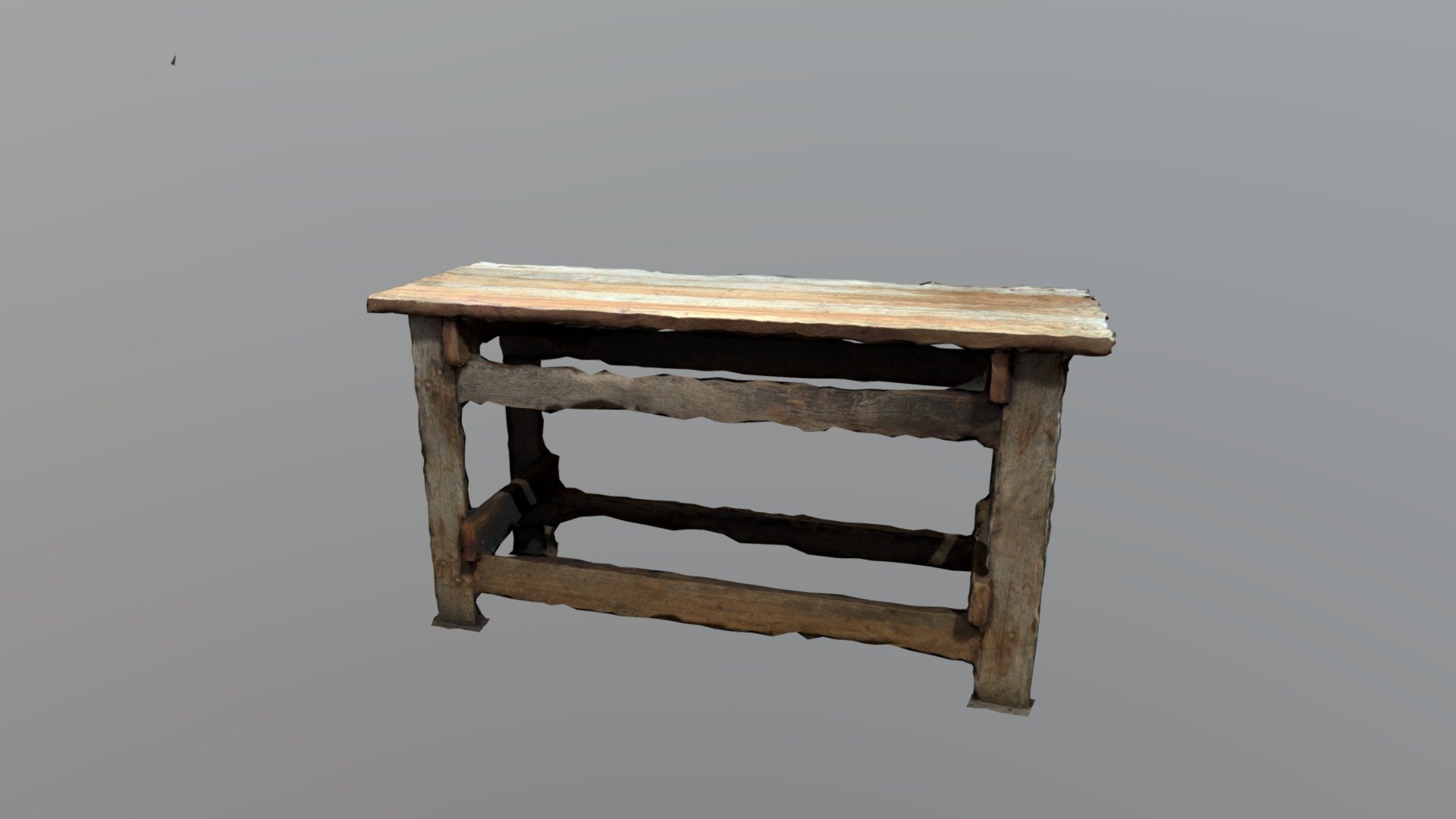 Homemade Workbench - 3d Model By Pecollette [791fa61] - Sketchfab