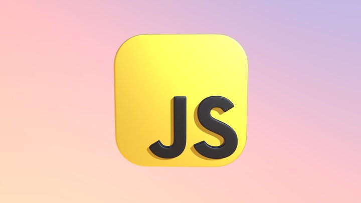 JavaScript Logo – 3D Model
