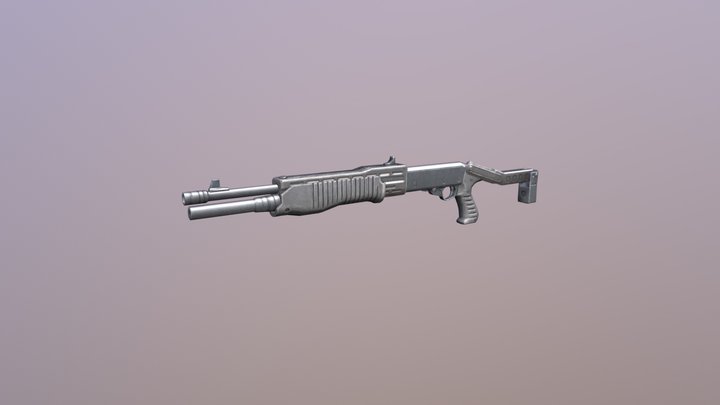 SPAS12 - Low Poly Aesthetic Test 1 3D Model