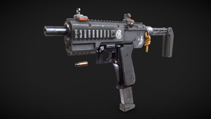 Demo Art Test: HF Concept: SMG V2 3D Model
