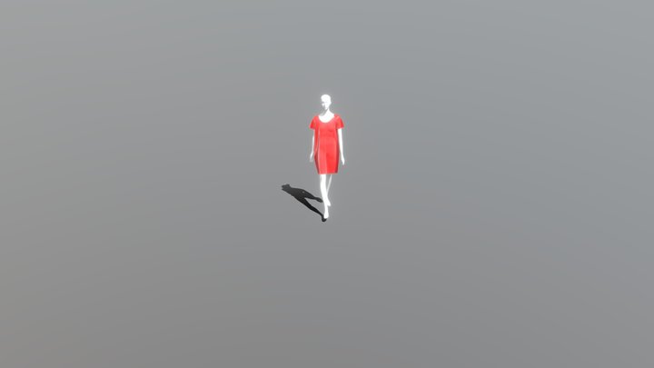 YoshikoDressWalk2 3D Model