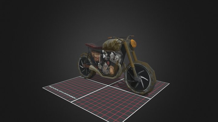 Dirt Bike 3D Model