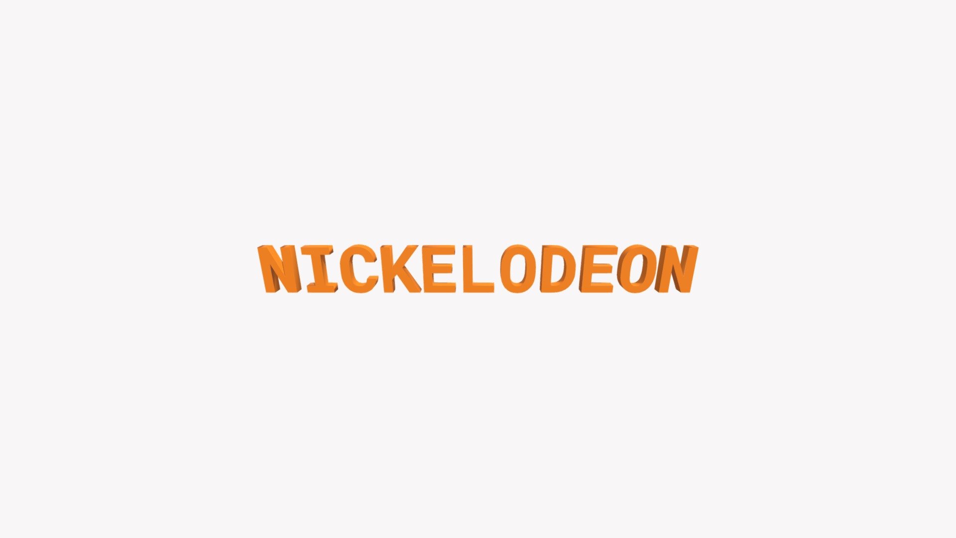 Nickelodeon Download Free 3d Model By Kari2010 7923277 Sketchfab