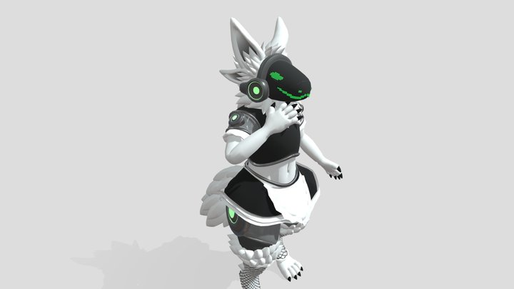 OFFWHITE PROTOGEN - Free VRChat Avatars - VRCMods