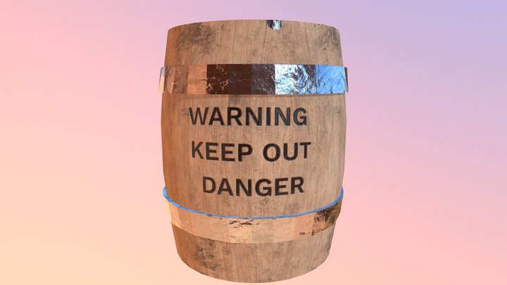 Barrel 3D Model