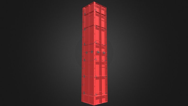 Formaleta-metálica-35x35 II 3D Model