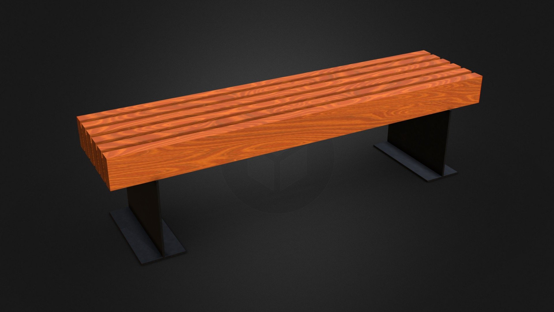 Bench - Download Free 3D model by JungleBird [7925485] - Sketchfab