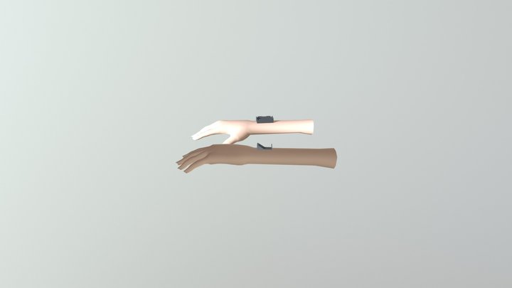 WIP Hands 3D Model