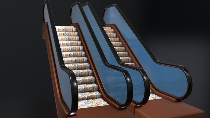 METARETAIL: ESCALATOR ESCALATOR 2 – Modèle 3D gratuit STL