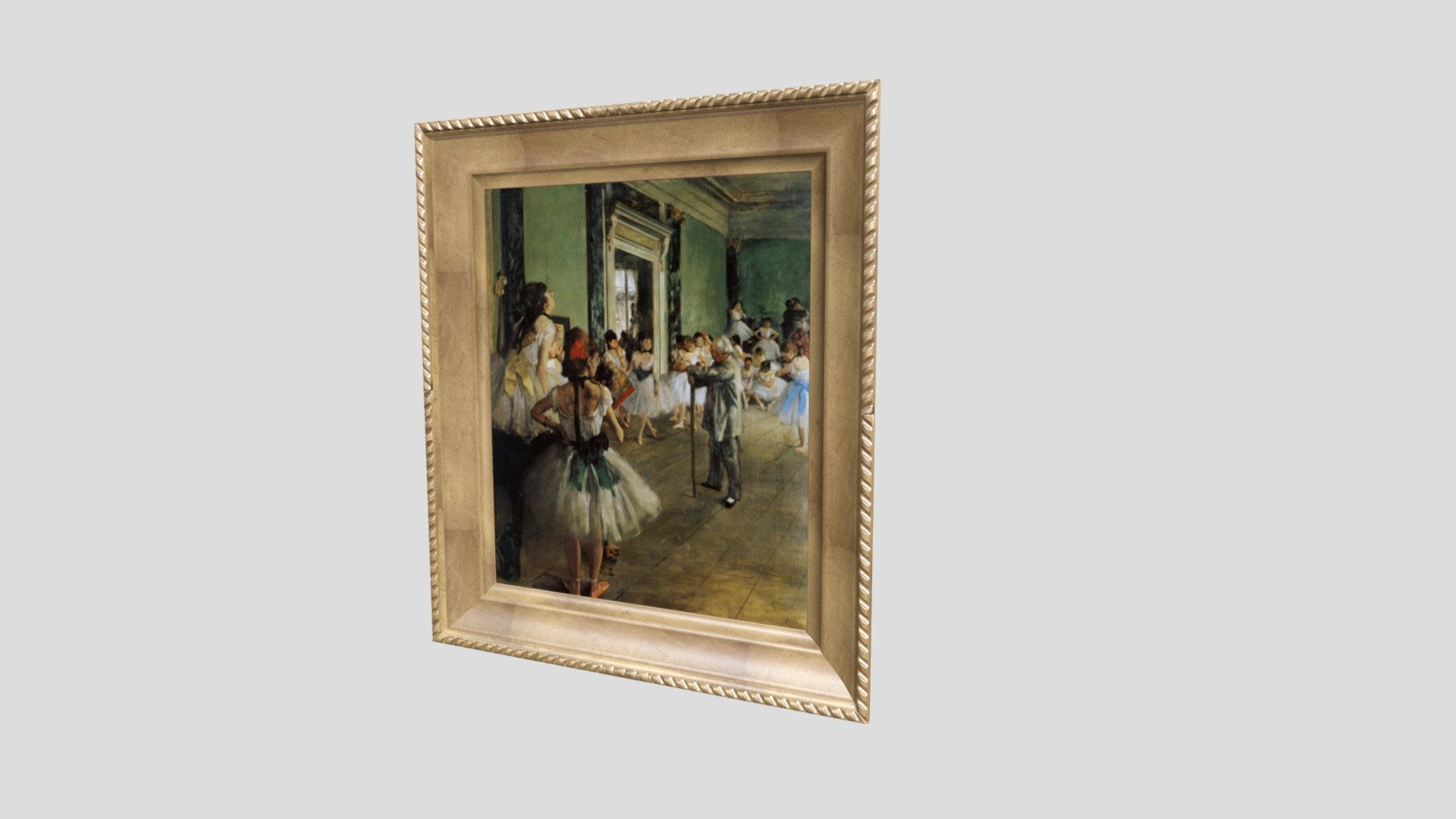EDGAR DEGAS La Classe De Danse