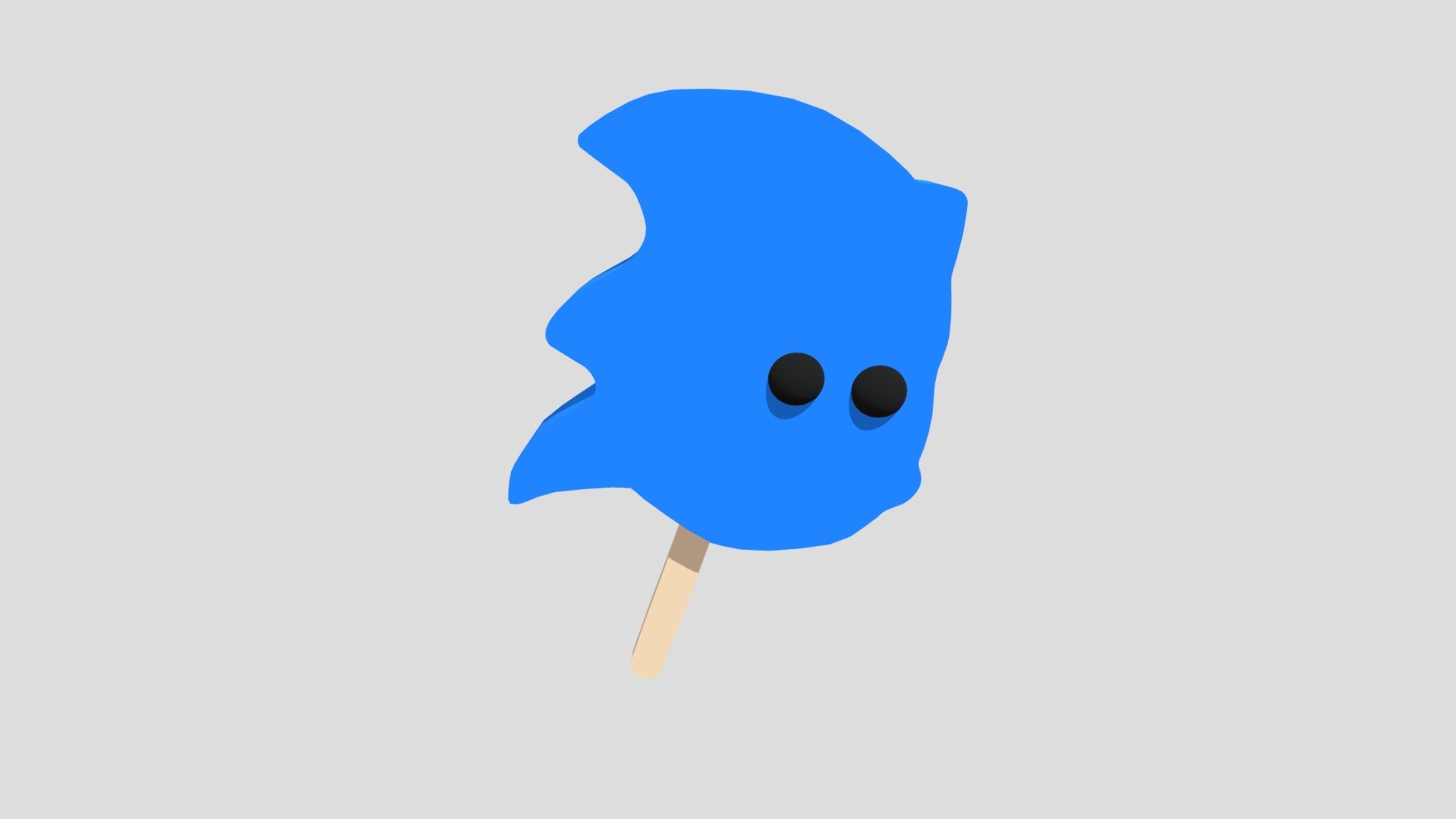 Classic Sonic Popsicle - Download Free 3D model by Deaconator Skywalker ...