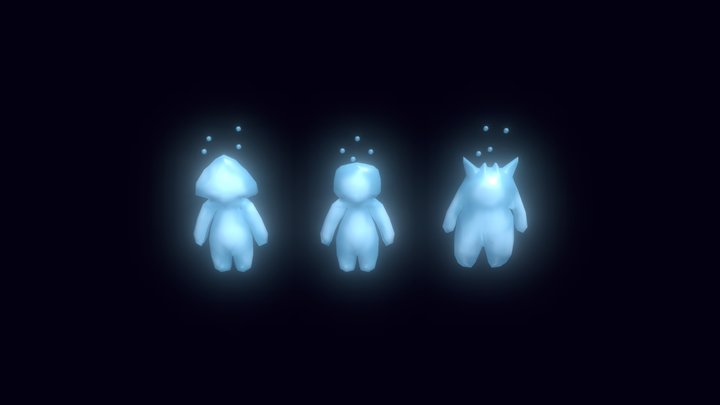 Ghost Puppets 3D Model