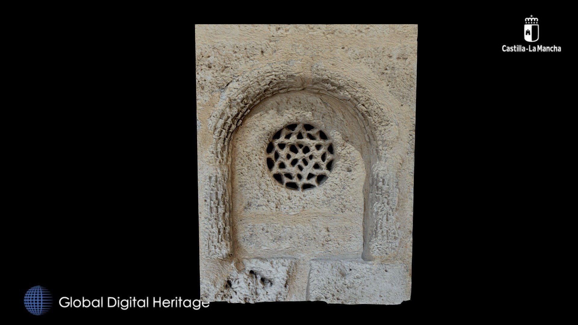 Medieval latticework of the San Galindo Chapel