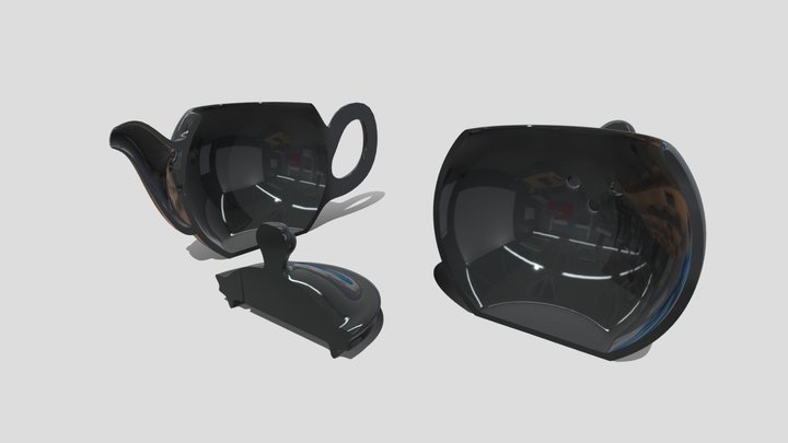 0002_teapot_half 3D Model