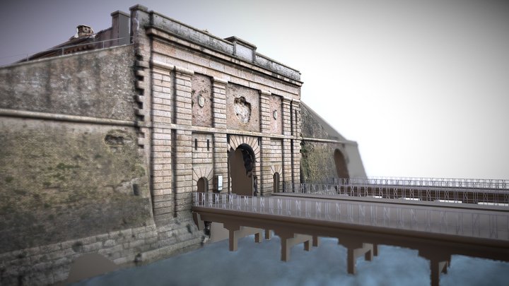 Porta Verona Peschiera del Garda 3D Model