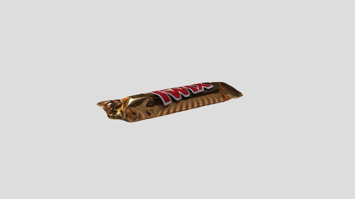 twix bar 3D Model