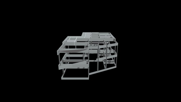 Laje inclinada 3D Model