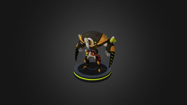 MECA STINGER 3D Model