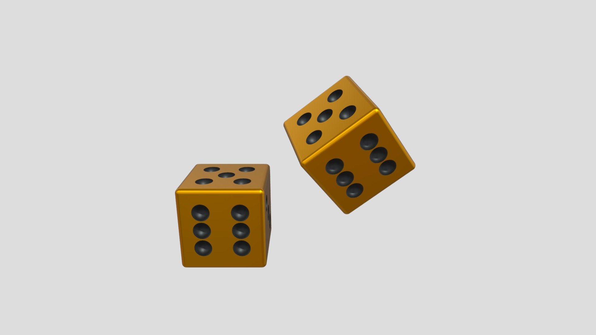 3d model of Dice