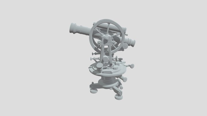 Antique telescope – Free 3D Model STL
